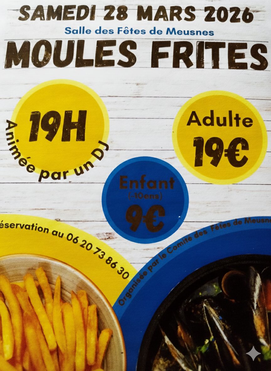 soirée moules frites