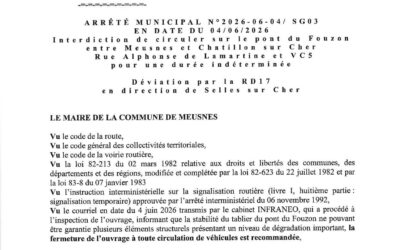 Arrêté Municipal