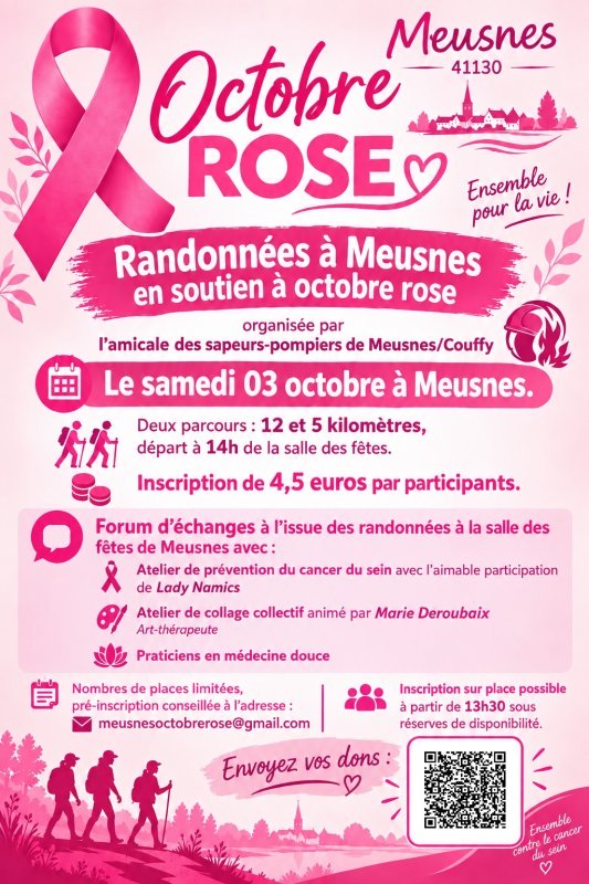 Octobre Rose Meusnes