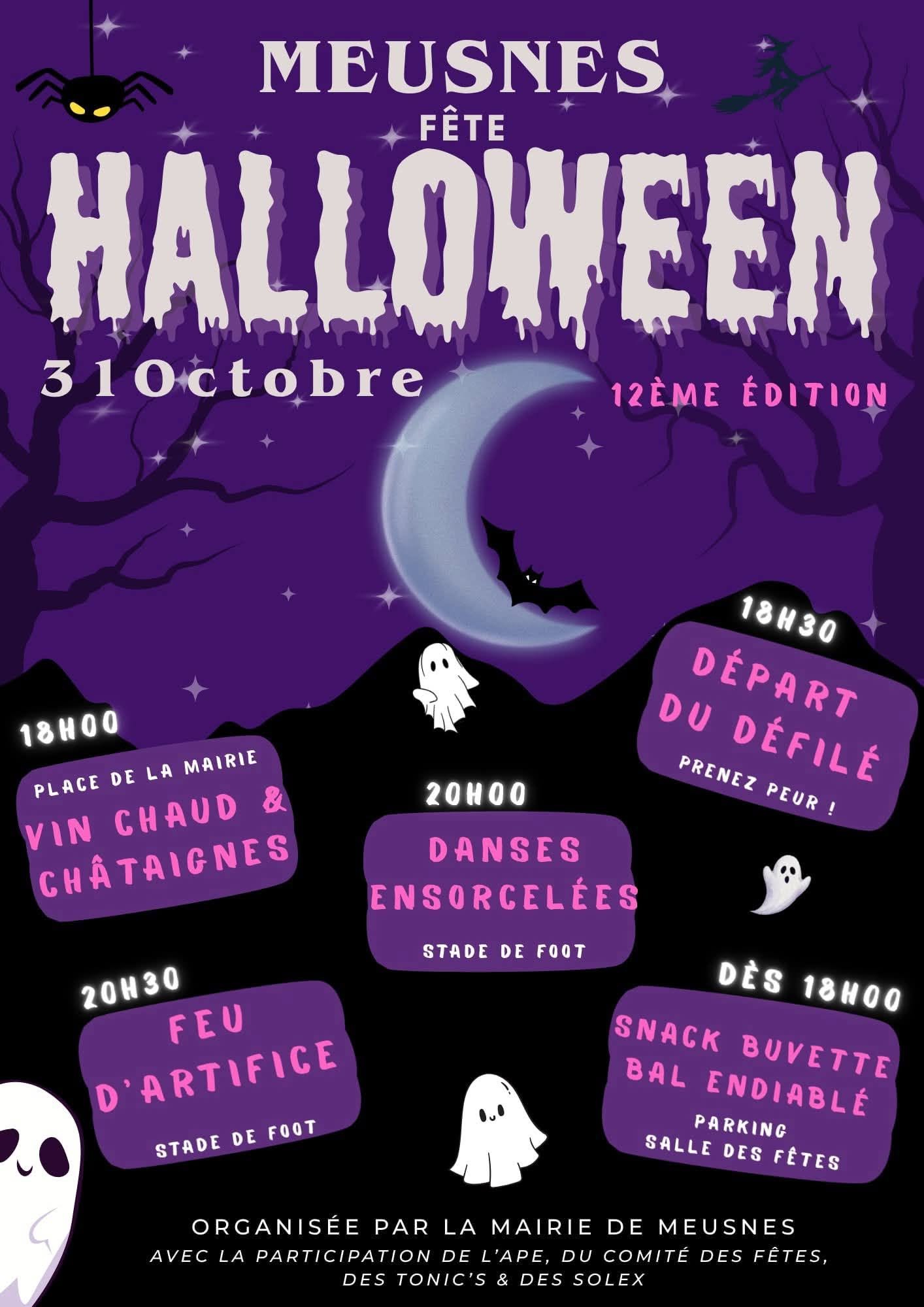Meusnes fête Halloween – 12e édition